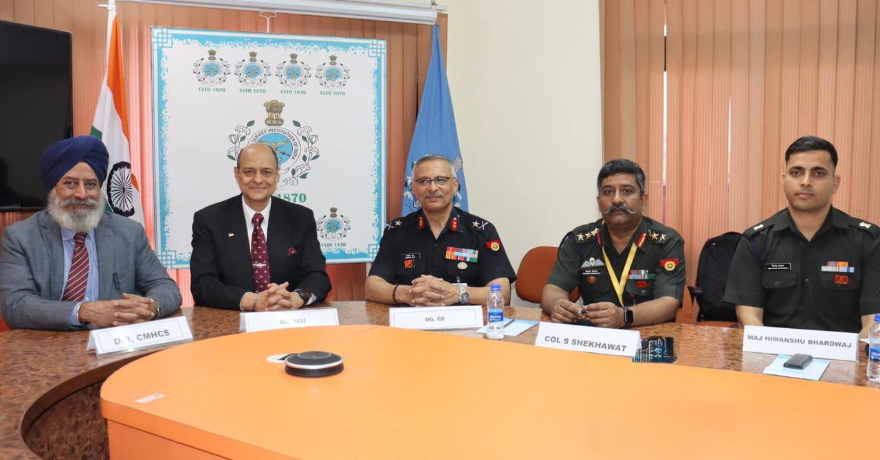 The Corps of Engineers and USI-CMHCS signed an MoU